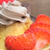 #542【プリンアラモード紀行Vol.55】東京・錦糸町 Dessert labさんのレトロプリンパフ